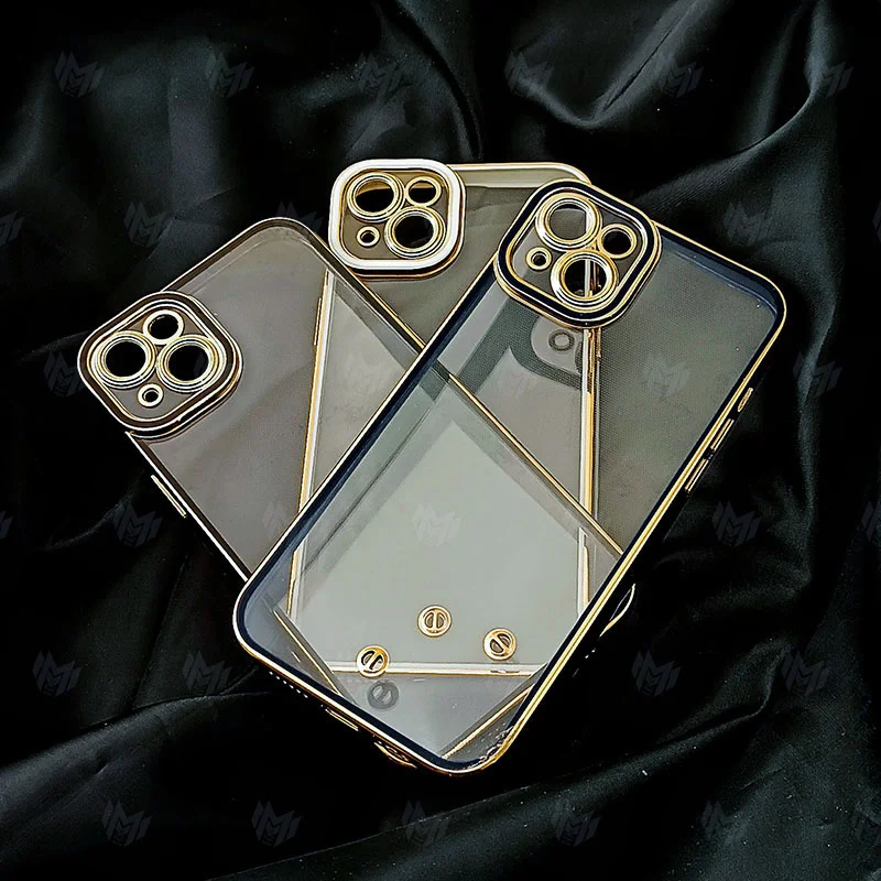 iphone 14 max قاب ژله ای الکتروپلیتینگ iphone 14 max